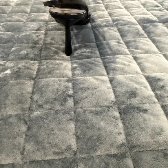 Prada Black Mesh & Leather Slingback Pumps - Picture 3 of 5